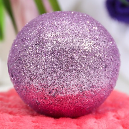 Silver bells bathtubs with sparkles, 120 g-1