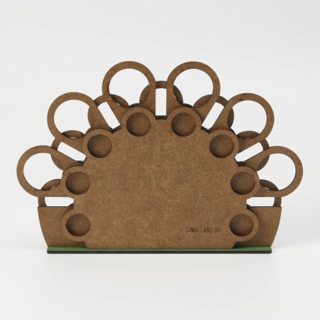 Organizer for the office, desktop "Peacock" 246x167x27 mm-4