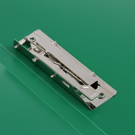 Folder with A4 clamp, 500 microns, spine 15 mm, calligrata, up to 100 sheets, green-4