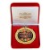 Jubilee medal in the velvet box "with the anniversary", D = 7 cm.