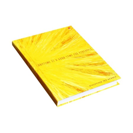Notepad A6, 160 sheets of Exotic Fruits, hard cover, block 55g/m2-6