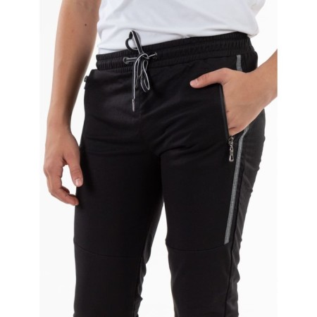 Sports pants for ISEE boys, height 122-128 cm, black color-4