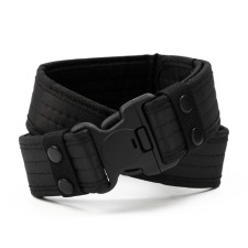 Tactical belt, 130 cm, width 5 cm, black