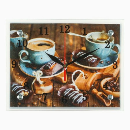 Carty clock, series: kitchen, "coffee and sweets", 20x25 cm-5