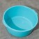 Pelvis, especially durable, 10 l, turquoise color