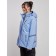 Ski jacket female winter, size 56, purple color