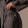 WAFEL Women's bathrobe SL Home: Waffle "Grig Sandre", size S, 100% cotton, 320 g/m2