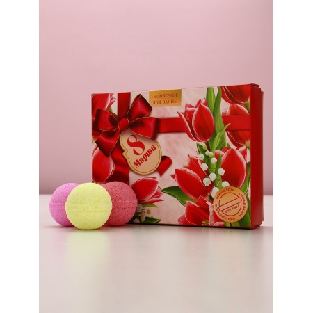 A set of bath bombs "since March 8!", 12 pcs 40 g-1