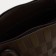 Zipper bag with zipper, brown color