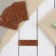 Set of stripes "Hand Made", 5 × 1.5 cm, 10 pcs