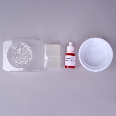 Set for making soap. A needlework soap "Orange"-1