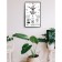 Carting clock, interior "Rules of the House", smooth move, 57 x 35 x 4 cm