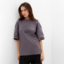 Women's T -shirt MIST Moscow p. L-XL, gray