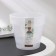 Kashpo for flowers with an insert "Porto", 1.36 l (insert 1.1 l), the color is transparent