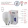 LED LED ERA Power Power, 65 W, E27/E40, 5200 lm, 6500k, glow cold white