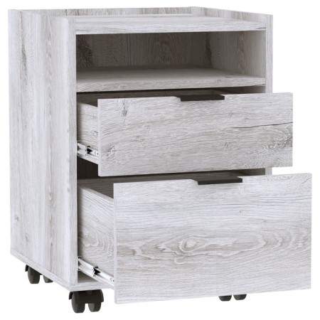 Office cabin "Flex 28", 450 × 450 × 620 mm, color of oak shavinigan-1