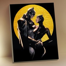 Картина по номерам «Бэтмен и Женщина Кошка», 13 цветов, с поталью, 40 × 50 см