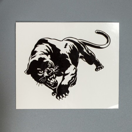 Tattoo on the body "Panther"