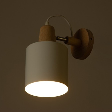 STAS "Bruni" E27 40W white 13x25x24 cm-2