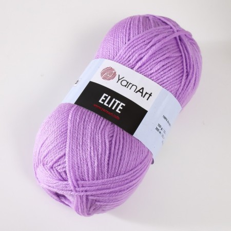 Yarn "Elite" 100% acrylic 300m/100g (223 Astra)-1