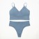 Female set (top, panties) Blue color, size 42-44