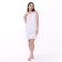 Night shirt female, white color, size 50
