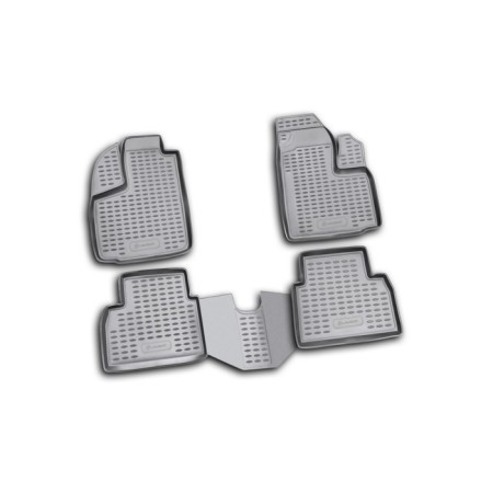 Rugs in the salon Fiat Doblo Panorama 2001-2016, 4 pcs. (polyurethane)