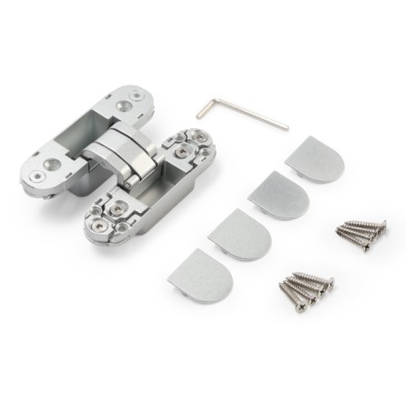 Loop Lockland hidden installation, 30x110 mm, with 3D regulation, matte chromium color-8