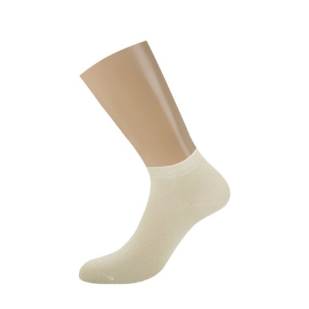 Women's socks shortened Gld Mio, size 39-41, color Beige-1