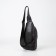 Sling bag, artificial leather, black color