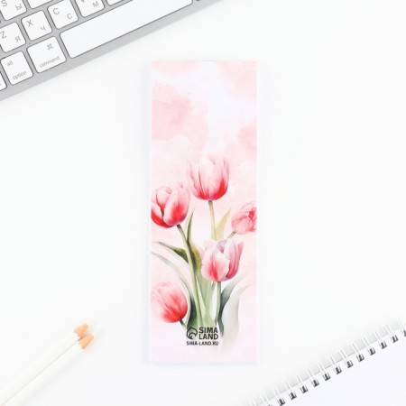 Set 2 pencils and notebook "Tulips"-5