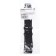 Watch strap, 22 mm, silicone, l-22.5 cm, black