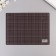 Rubber matteral matte for creativity A4 white with black 22x30x0.3 cm