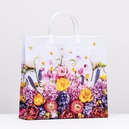 Package "Beautiful bouquet", soft plastic, 30x30 100 μm