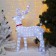 LED figure "Deer" 60 × 100 × 35 cm, acrylic, 144 LED, 8 modes, 24 V, glow of white