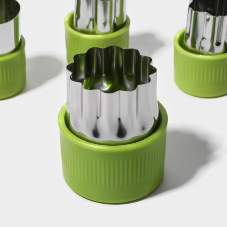 A set of vegetable surgery of the shade "Taste", 12 objects, green-4
