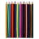Pencils 18 flowers "princess", wooden building, triangular