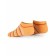 Socks for girls, size 16-18, orange color, amber