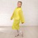 Plane is a transparent children's raincoat, height 120-160 cm, color mix