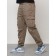 Cargo jeans men, size 54, beige color