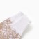 New Year. Women's socks, brown color, rr 25-27
