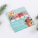 New Year. Bookmarks for books-stalks, 4 pcs, 20 liters of “fluffy joys”