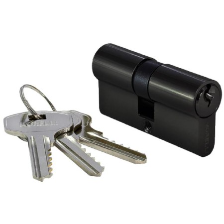 The cylinder is key 60C BL, 60 mm, black