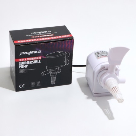 Aquarium pump Jingye JY-1800, 1800 l/h, 25 W, water lifting height 1.8 m-7