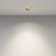 Built-in lamp Technical DL059-7W4K-BS Mini, 39x39x51 mm, LED, 7W, 670LM, 4000K, brass color