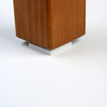 Layer furniture square tundra, size 25 x 25 mm, 18 pcs, polymer, white color-9