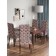Czech for a chair "Wall of roses", decorative, velor