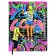 School diary for grade 1-11, Urban, soft cover of artificial leather, neon printing, 48 sheets, an offset block 80g/m2, universal cheat sheet