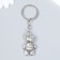 Trick Metal "Bear" silver, paws move 2.3x1x4 cm