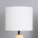 Table lamp "CRIM" 1x40W E14 beige/orange 18x18x29cm